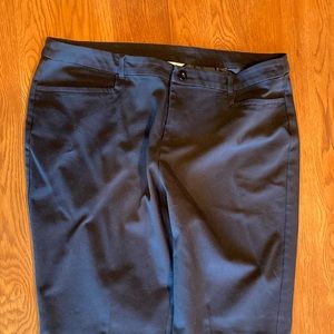 CJBanks slacks, black, poly/cotton/rayon blend, size 20 women's
